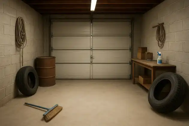 Garage deep cleaning - Schoonmaak Friesland